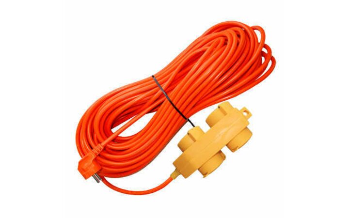 фото - Удлинитель 4х30м с заземл. 16А IP44 У16-040 ПВС 3х1.5 розетки с защ. крышкой UNIVersal 9633862