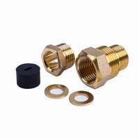 фото - Комплект для ввода кабеля в трубу (сальник) с двойной резьбой 1/2 и 3/4 PROCONNECT 51-0610-2