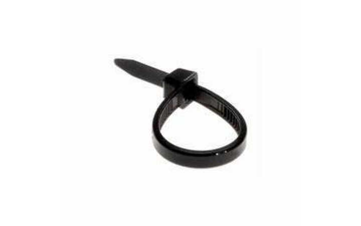 фото - Хомут кабельный 2.5х100 нейл. черн. (уп.100шт) Rexant 07-0101