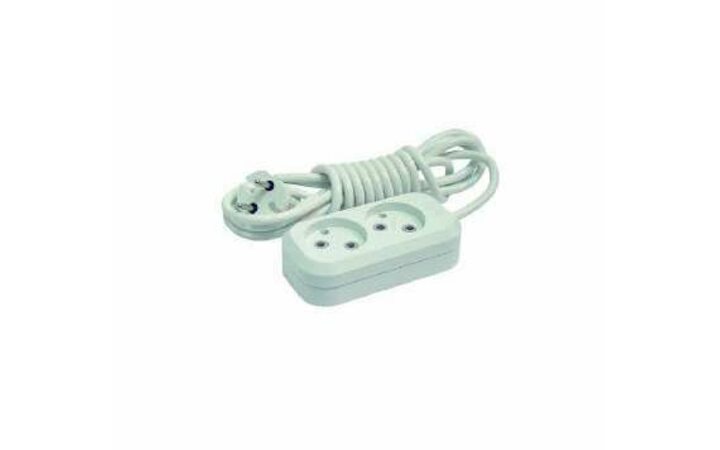 фото - Удлинитель 2х2м без заземл. 10А IP20 Makel MGP102