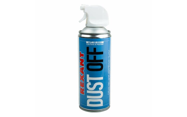 фото - Очиститель пневматический высокого давления DUST OFF 400мл Rexant 85-0001