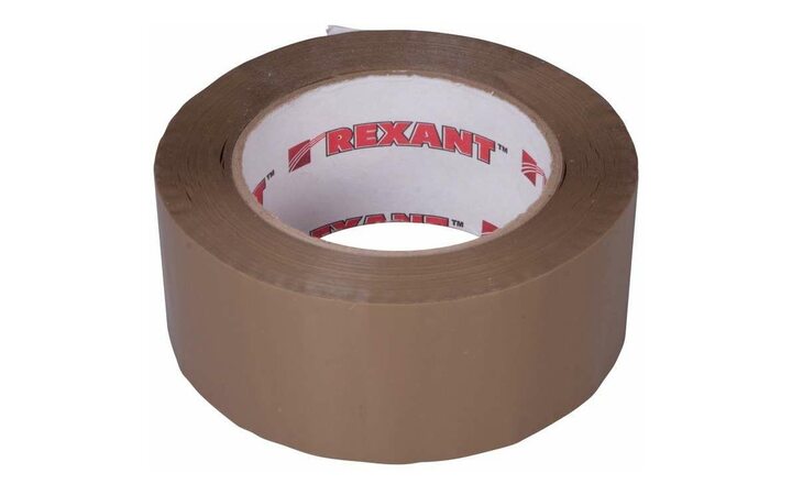 фото - Скотч упаковочный 48ммх150м 50мкм корич. REXANT 09-4214