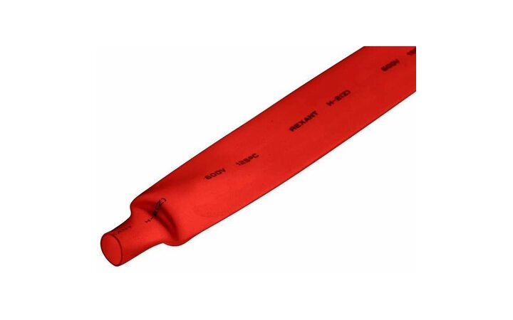 фото - Трубка термоусадочная 20.0/10.0 1м красн. Rexant 22-0004