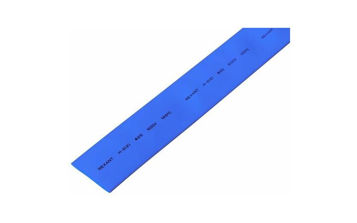 фото - Трубка термоусадочная 40.0/20.0 1м син. Rexant 24-0006