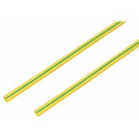 Трубка термоусадочная 25.0/12.5 1м желт./зел. Rexant 22-5007