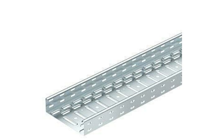 фото - Лоток листовой перфорированный 200х60 L3000 сталь 0.7мм LKS 620 FS RU OBO 6048914