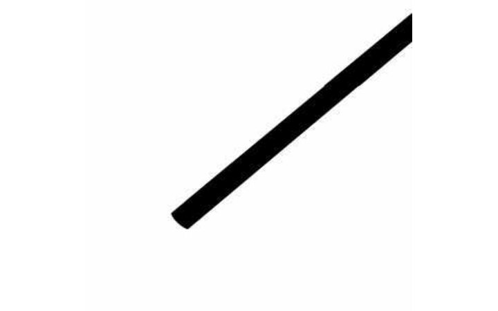 фото - Трубка термоусадочная 2.5/1.25 1м черн. Rexant 20-2506