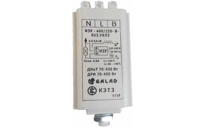 фото - Устройство зажигающее импульс. ИЗУ-400/220-В-012 УХЛ2 GALAD 10160