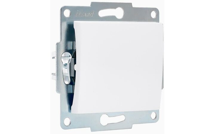 фото - Механизм выключателя 1-кл. 1п СП Karina 10А IP20 бел. LEZARD 707-0288-100