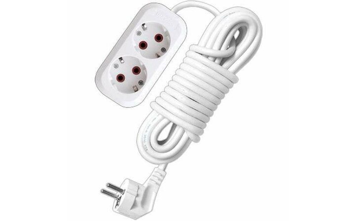 фото - Удлинитель 2х5м с заземл. 10А IP20 У10-553 ПВС 3х0.75 UNIVersal 553-05