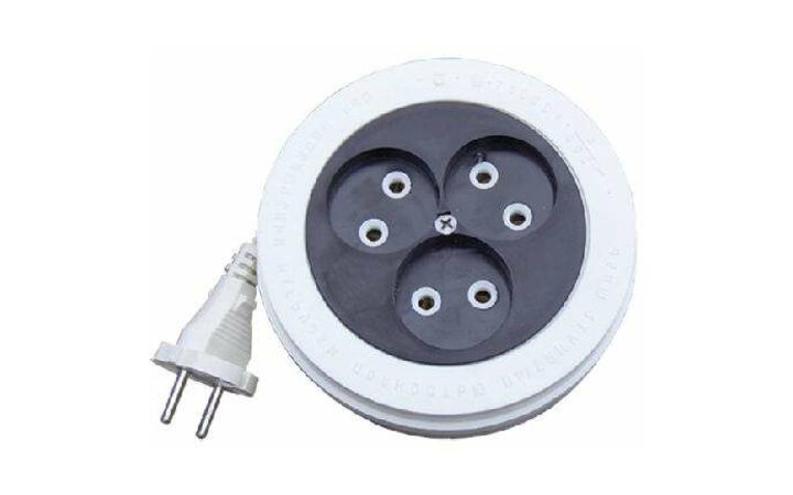 фото - Удлинитель 3х5м без заземл. 6А IP20 У6-004 ШВВП 2х0.75 рулетка UNIVersal 9634578