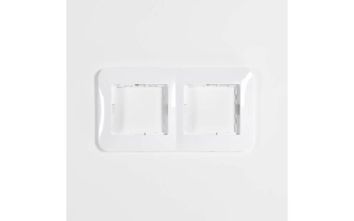 фото - Рамка 2-м KARINA LIFE горизонт. бел. LEZARD 708-0200-147