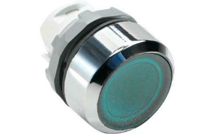 фото - Кнопка MP1-21G без фикс. с инд. зел. ABB 1SFA611100R2102