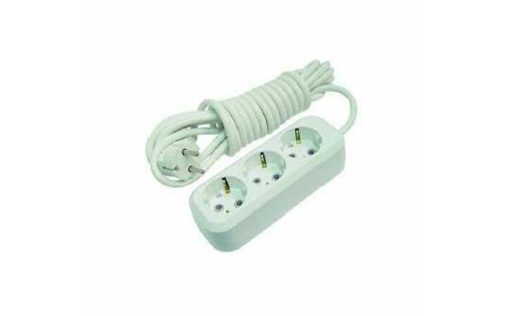 фото - Удлинитель 3х5м с заземл. 16А IP20 Makel MGP134