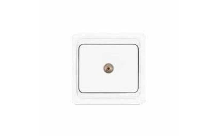 фото - Розетка TV 1-м СП Валери бел. UNIVersal В0027