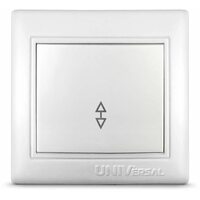 Выключатель проходной 1-кл. СП Севиль 10А IP20 бел. UNIVersal С0025