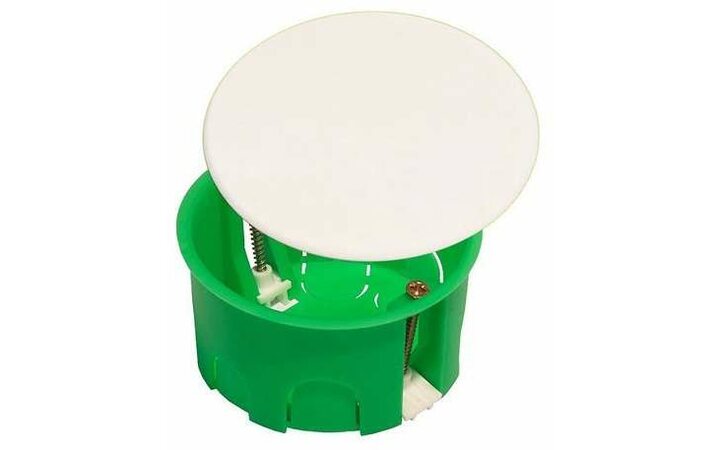 фото - Коробка распределительная СП 80х45мм с крышкой HEGEL КР1202