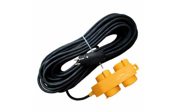 фото - Удлинитель 4х30м с заземл. 16А IP44 У16-040 КГ 3х1.5 розетки с защ. крышкой UNIVersal 9634133