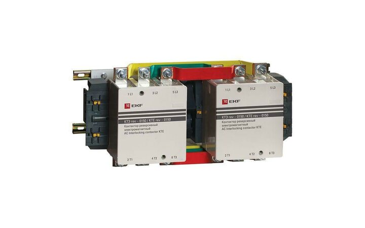фото - Контактор КТЭ реверсивный 150А 230В 2NO EKF ctr-b-r-150