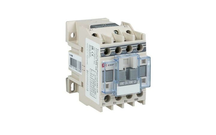 фото - Контактор КМЭ 12А 380В 1NO EKF ctr-s-12-380