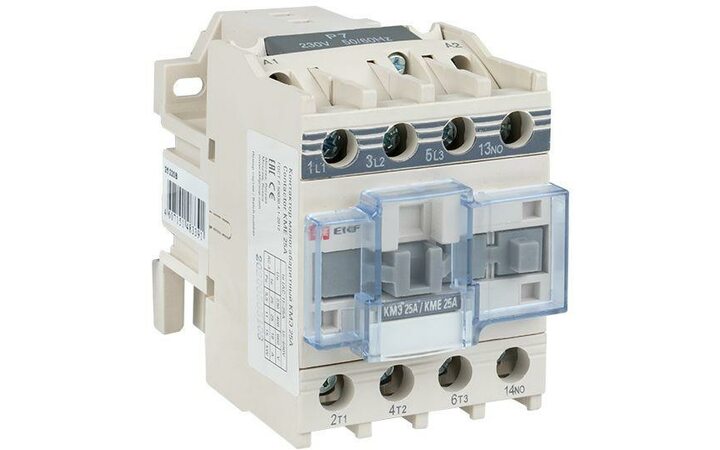 фото - Контактор КМЭ 25А 380В 1NO EKF ctr-s-25-380