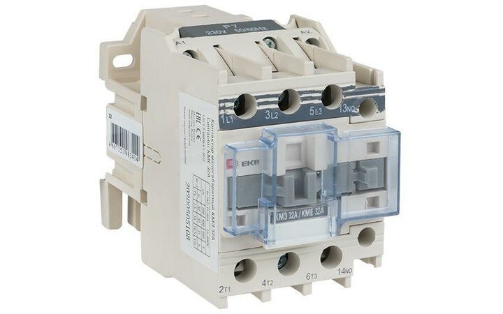 фото - Контактор КМЭ 32А 220В 1NO EKF ctr-s-32-220