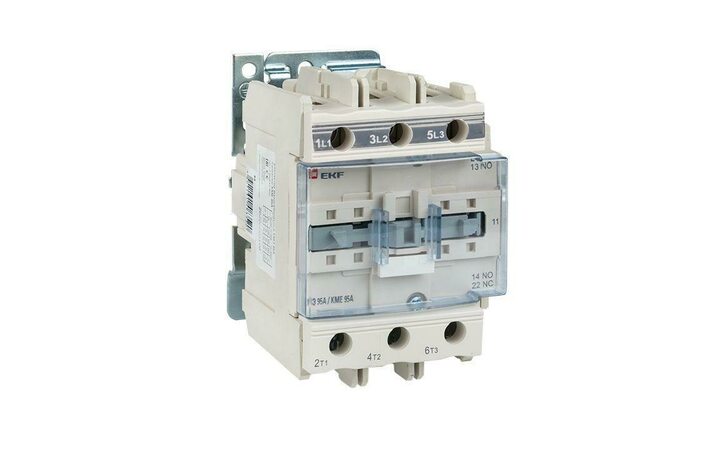 фото - Контактор КМЭ 95А 220В NO+NC EKF ctr-s-95-220