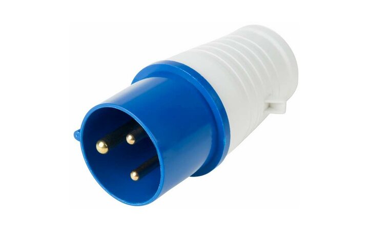фото - Вилка переносная 023 2P+PE 32А 220В IP44 Rexant 11-8903