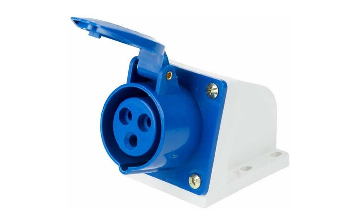 фото - Розетка 113 стационарная 2P+PE 16А 220В IP44 Rexant 11-8909