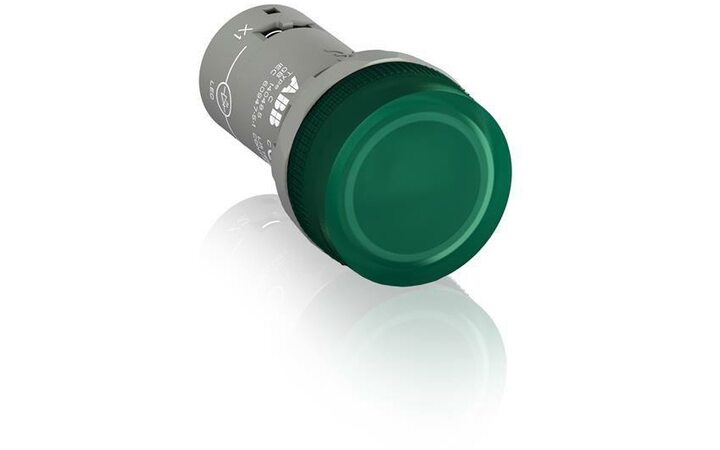 фото - Лампа CL2-523G со встроен. светодиодом 230В AC зел. ABB 1SFA619403R5232