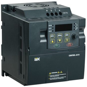 фото - Преобразователь частоты CONTROL-A310 380В 3ф 1.5кВт 3.7А IEK CNT-A310D33V015TEZ