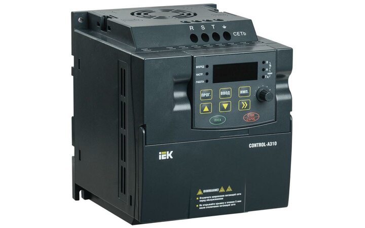 фото - Преобразователь частоты CONTROL-A310 380В 3ф 2.2кВт 5.1А IEK CNT-A310D33V022TEZ