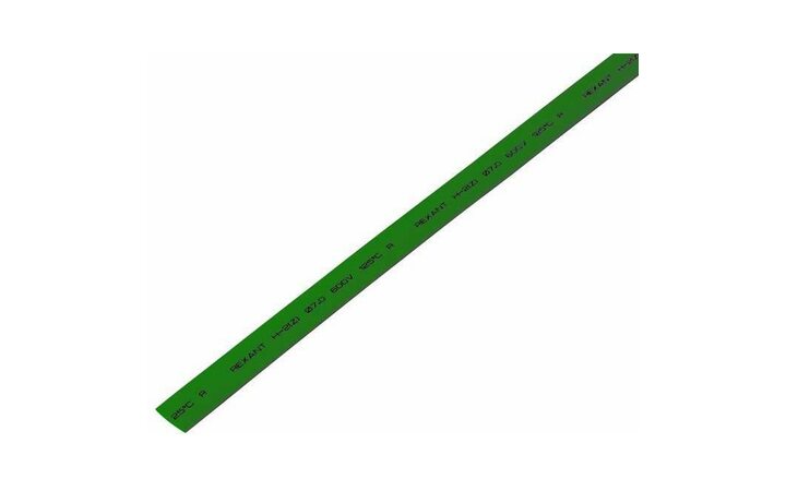 фото - Трубка термоусадочная 8.0/4.0 1м зел. REXANT 20-8003