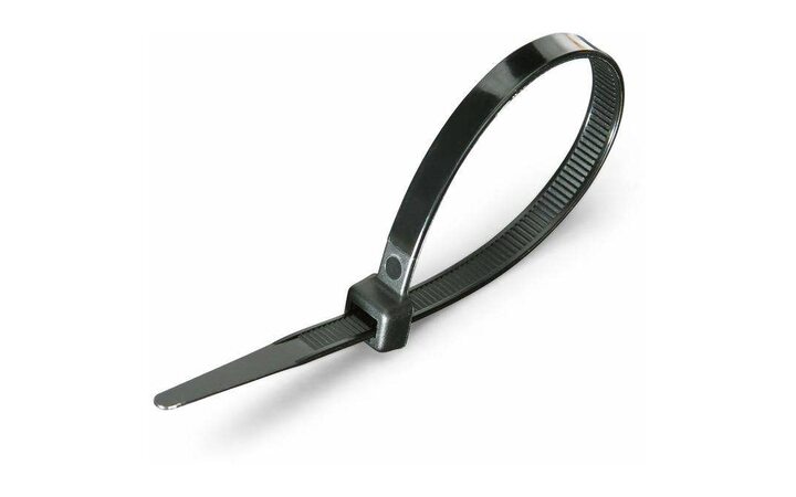 фото - Хомут кабельный КСС 5х200 нейл. черн. (уп.100шт) Fortisflex 49415