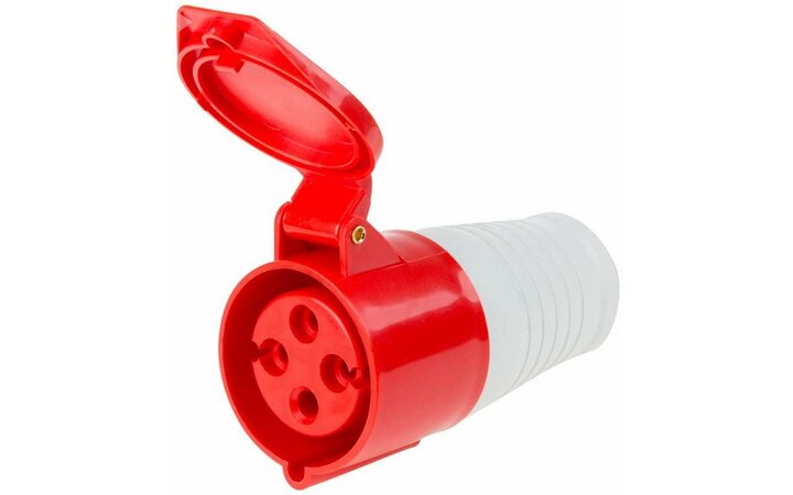 фото - Розетка 224 переносная 3Р+РЕ 32А 380В IP44 Rexant 11-8922