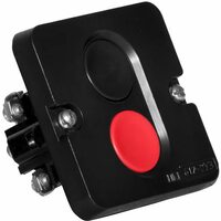 Пост кнопочный ПКЕ-612/2 'Пуск-стоп' 1 черн. 1 красн. Электродеталь ПКЕ-612/2.1Ч.1К