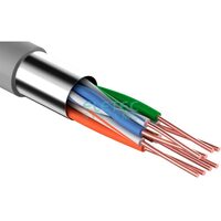 Кабель FTP 5E Eletec 4x2xAWG24 эконом (CU 30%), 305 м, ССА (06-821)