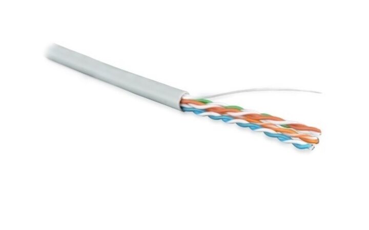 фото - Hyperline UUTP4-C5E-S24-IN-PVC-GY-100