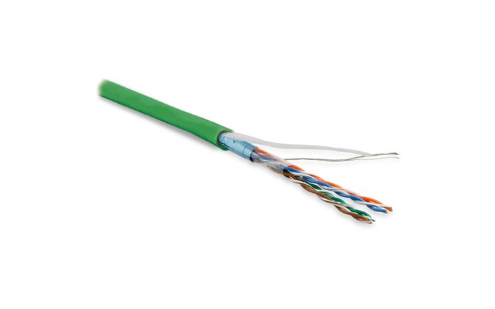 фото - Hyperline FUTP4-C5E-P26-IN-LSZH-GN-100