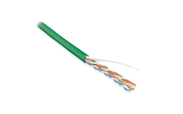 фото - Hyperline UUTP4-C5E-S24-IN-PVC-GN-305