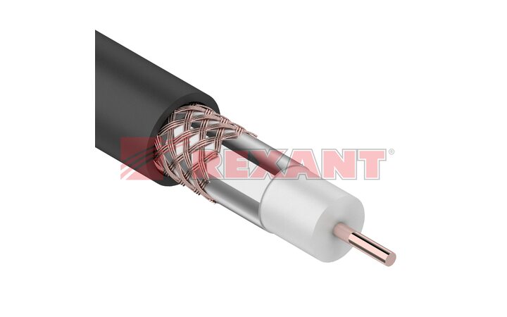 фото - REXANT Кабель RG-6U+CU 48*(75 Ом) 100м Outdoor (01-2222)