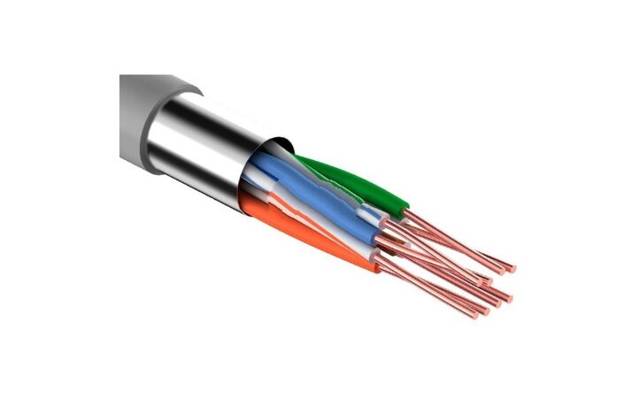 фото - Кабель FTP 5E Eletec 4x2xAWG24, Profi Line, 305м, медь (06-429)