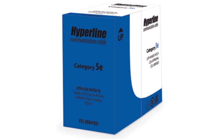 фото - Hyperline UUTP4-C5E-P24-IN-LSZH-RD-100