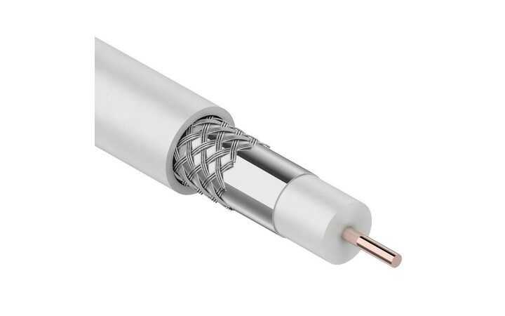 фото - PROCONNECT Кабель RG-6U, (48%), 75 Ом, 20м, белый (01-2205-20)