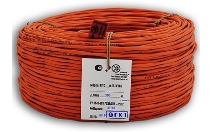 фото - Спецкабель КПССнг(А)-FRLS 1х2х1,0 (200м)