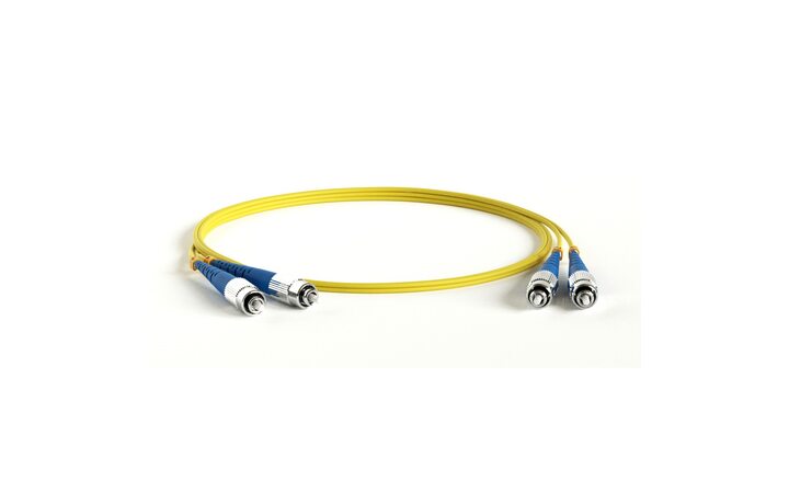 фото - Hyperline FC-D2-9-FC/UR-FC/UR-H-2M-LSZH-YL