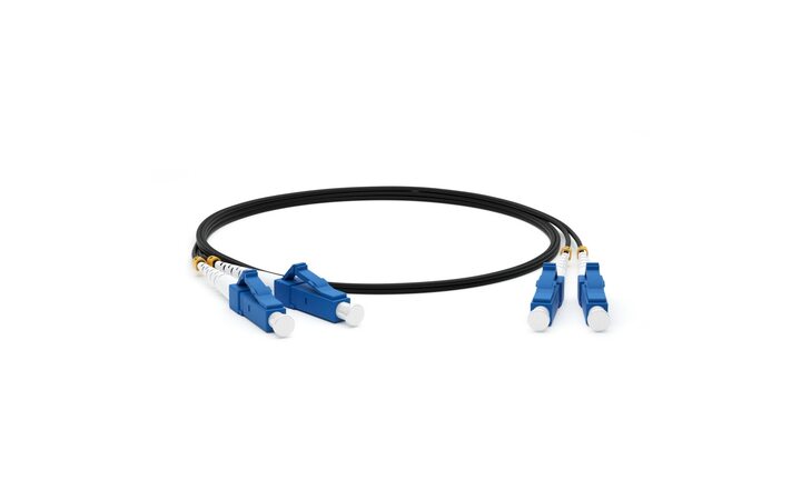 фото - Hyperline FC-D2-9-LC/UR-LC/UR-H-10M-LSZH-BK