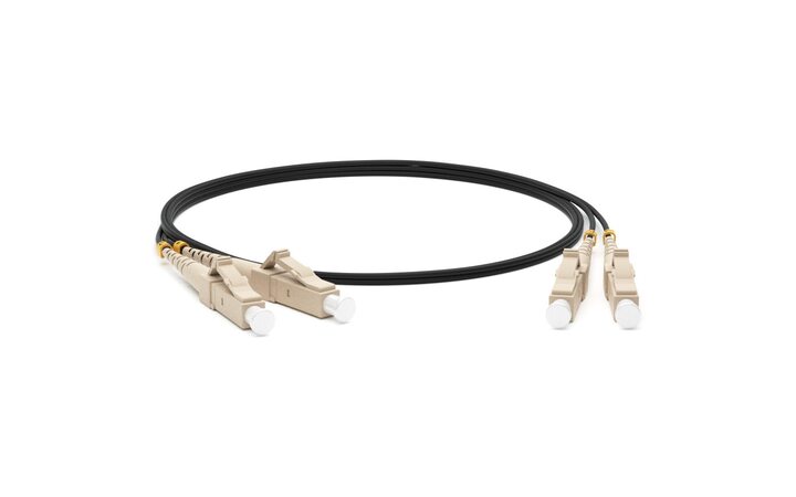 фото - Hyperline FC-D2-50-LC/PR-LC/PR-H-2M-LSZH-BK