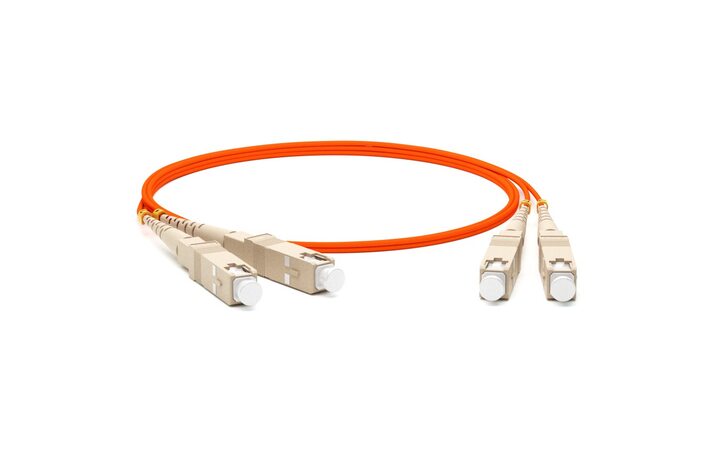 фото - Hyperline FC-D2-50-SC/PR-SC/PR-H-10M-LSZH-OR