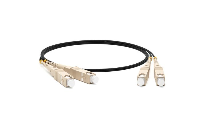 фото - Hyperline FC-D2-50-SC/PR-SC/PR-H-20M-LSZH-BK